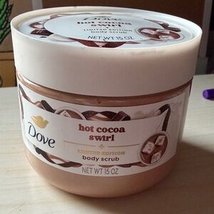 Dove Hot Cocoa Swirl Limited Edition Body Scrub - Brown